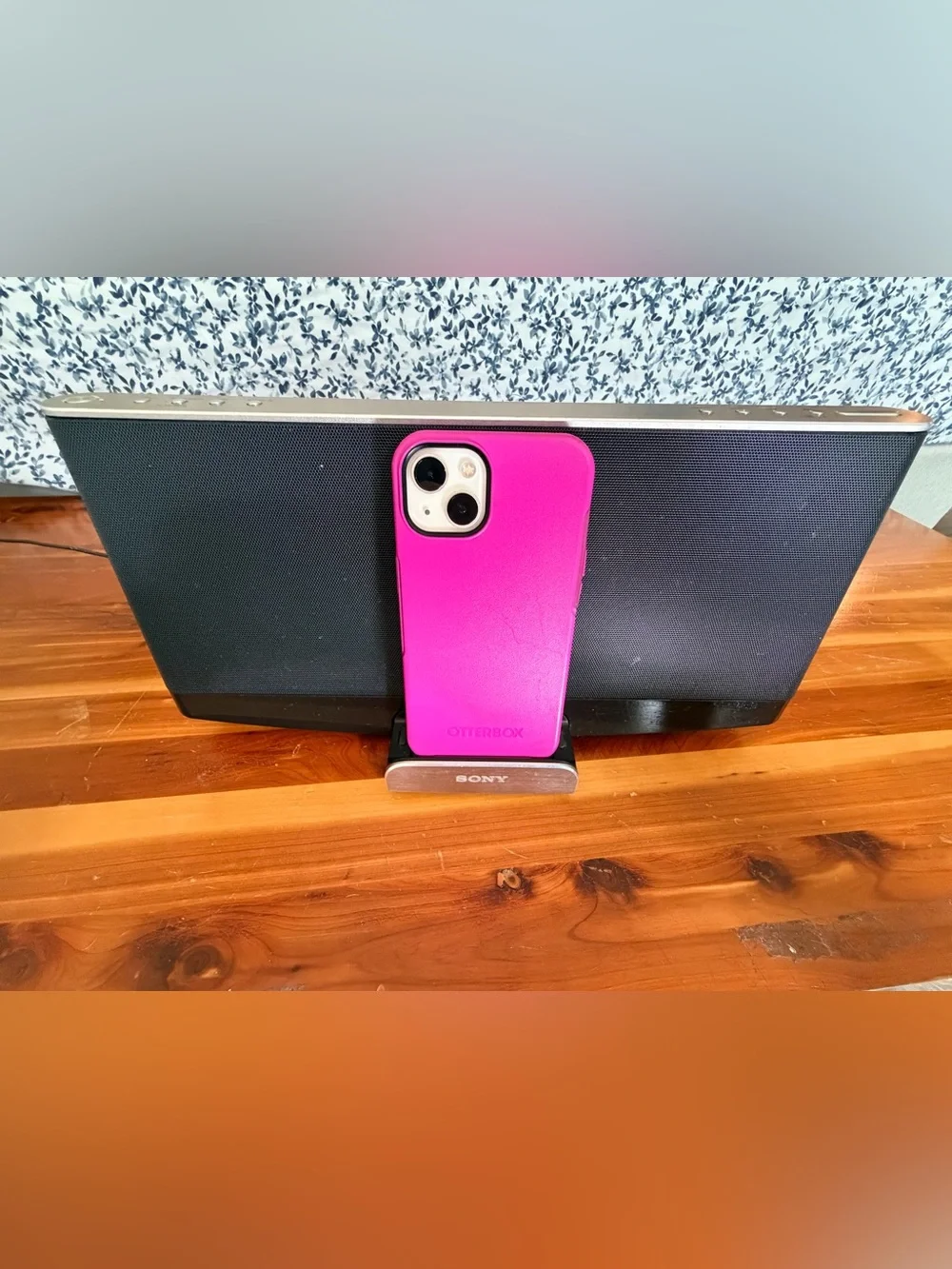 Sony Black Speaker Dock Bluetooth